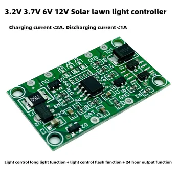 

Solar lamp controller 3.7V 6V12V1A Solar Lawn Light Controller Solar Insertion Light Controller Lawn light circuit board