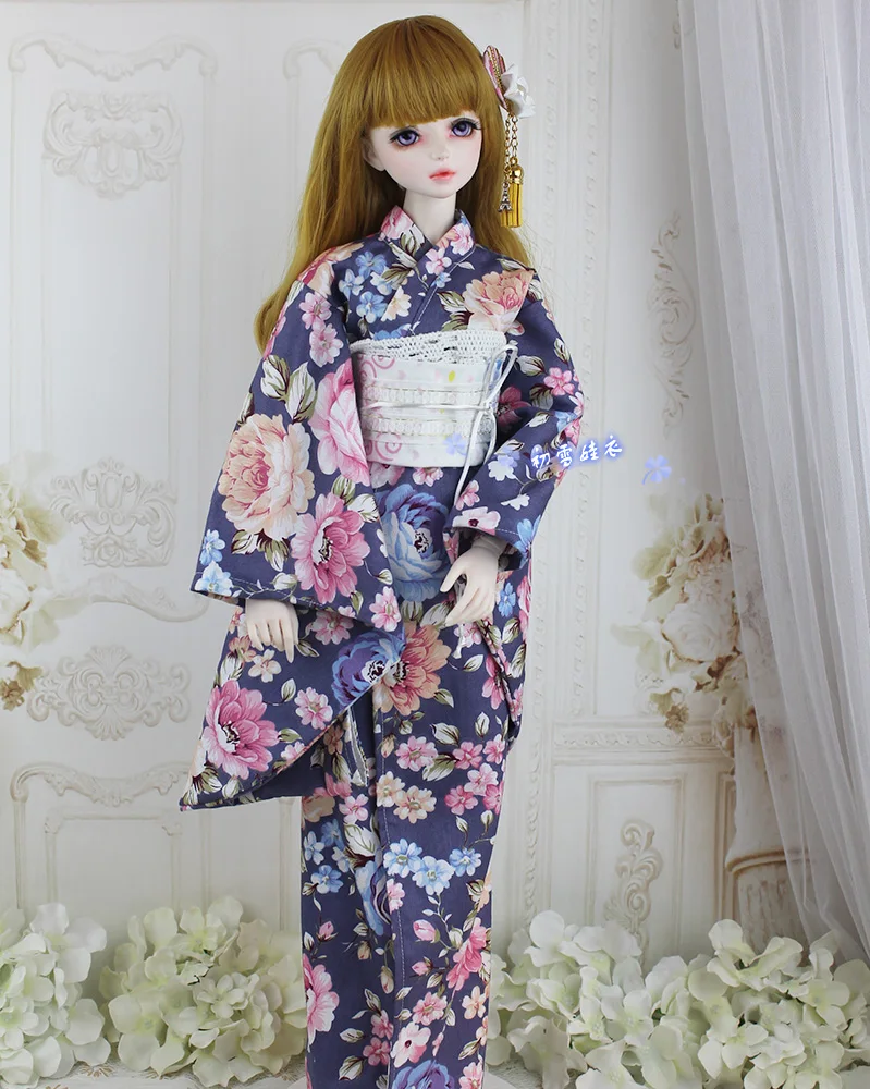1/6 1/4 1/3 BJD аксессуары Кукла Одежда японское кимоно юката для BJD/SD случайный цвет, не включает в себя куклы, обувь, парик и другие