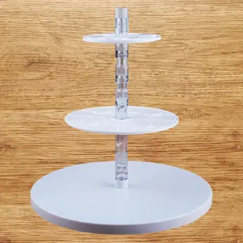 

Free Shipping Plastic Hanging 3Tiers Cake Stand Cake Decorating Turntable Cupcake Stand Wedding Decoration Stand