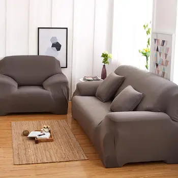

J pure gray sofa cover for Living Room