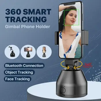 

Selfie Stick Smart Object Tracking 360° Rotation Smartphone Tripod Phone Holder For Vlog/YouTube Compatible With IPhone Android