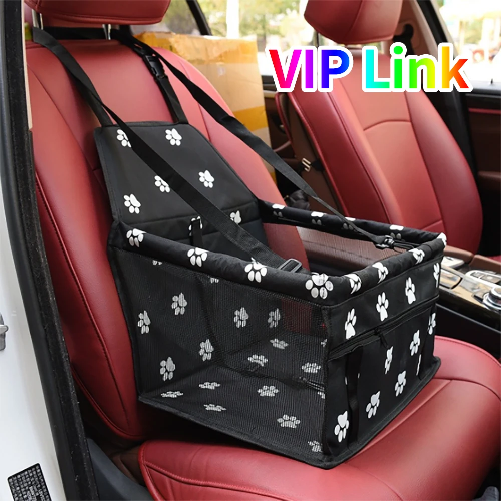 VIP Link Car Carrier Seat Bag Waterproof Basket Folding Hammock Pet