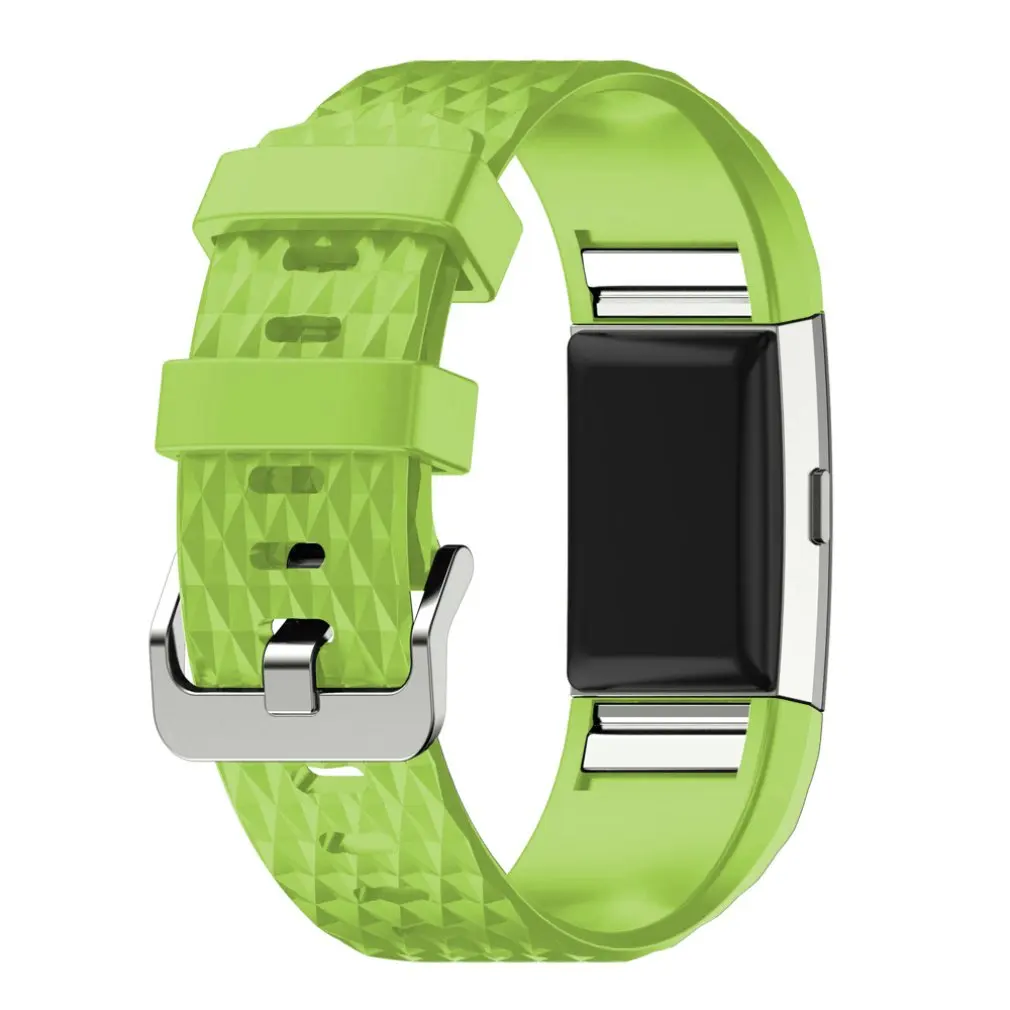 

New Diamond 3D Replacement Straps Band Soft Silicon Smartwatch Sport Bracelet Band Environmentally Materials