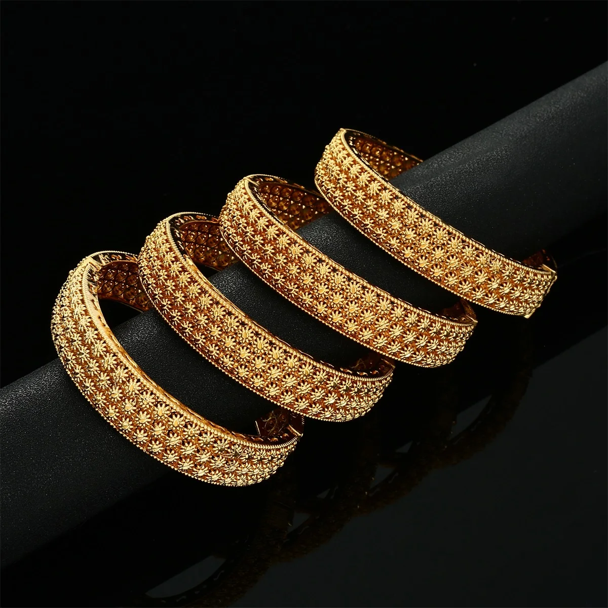 

Новые модные роскошные браслеты золотого цвета, Эфиопский Африканский женский браслет Дубая, подарки на свадьбу, ювелирные изделия для невесты Рамадан