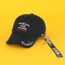 Helisopus бейсболка с длинным ремешком и вышитыми буквами, модная уличная Кепка в стиле хип-хоп, бейсболки, регулируемые уличные солнцезащитные шапки унисекс