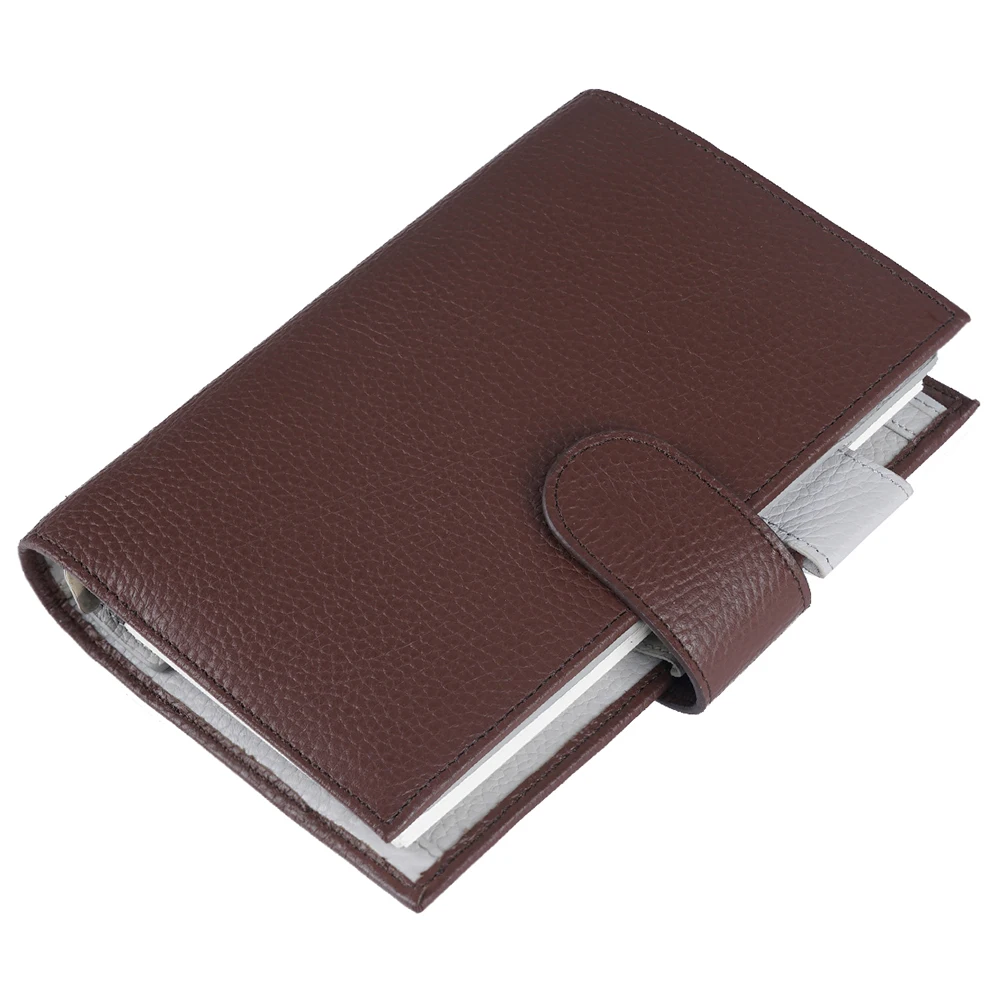 Lederen Notebook Organisator Ringen Bindmiddel Planner Cover Persoonlijke A6 Size Dagboek Dagboek Schetsboek Agenda Met Grote Pocket Lederen Notebook Organisator Ringen Bindmiddel Planner Cover Persoonlijke A6 Size Dagboek Dagboek Schetsboek Agenda Met Grote Pocket