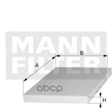 Фильтр Салона Frecious Plus MANN-FILTER арт. FP2733