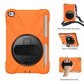 

Case for IPad Mini5 Mini4 2019 Tablet Case with Pencil Holder for IPad Mini 4 5 Cove 360 Rotate Stand Kids Shockproof Hand Strap