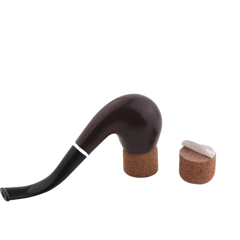 2pcs Cork Pipe Knocker with Adhesive Strip for Ashtrays Smoking Tobacco