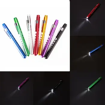 

Mini Medical First Aid LED Pen Light Flashlight Doctor Nurse Emergency
