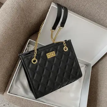 

Diamond Design PU Leather Crossbody Bags For Women's 2020 Fashion Trend Chain Shoulder Bag Small Female Bag Hand Winter Popular