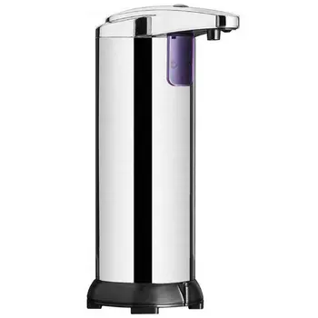 

250ml Stainless Steel Automatic Soap Dispenser Handsfree Automatic IR Smart Sensor Touchless Soap Liquid Dispenser
