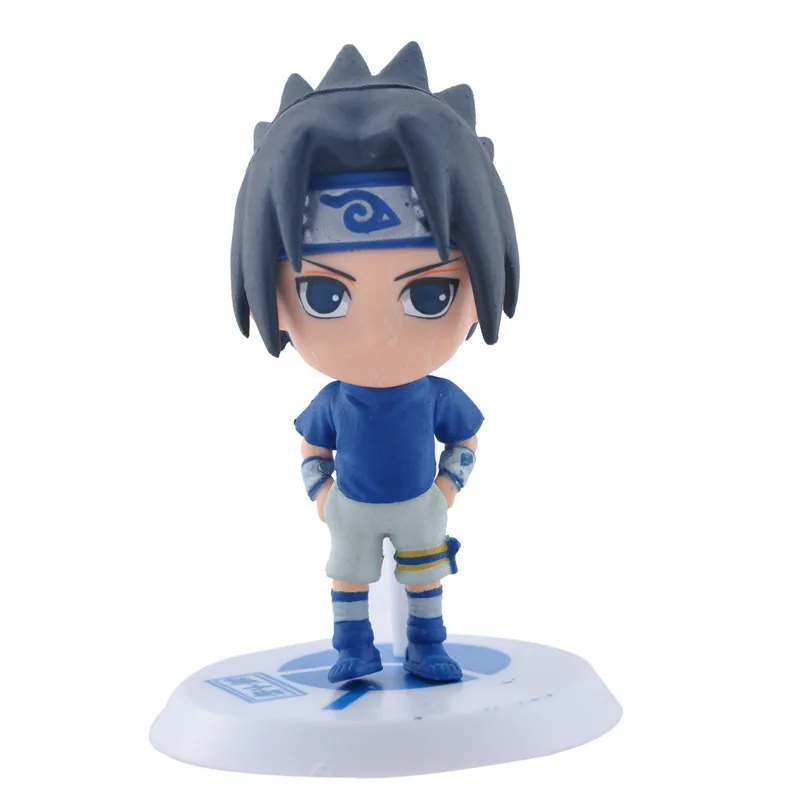 Figure Q Version Uzumaki NARUTO Kakashi Itachi Buy One Get Anime Toys 7CM PVC Modle Birthday Gift Doll Free Shipping Figma | Игрушки и