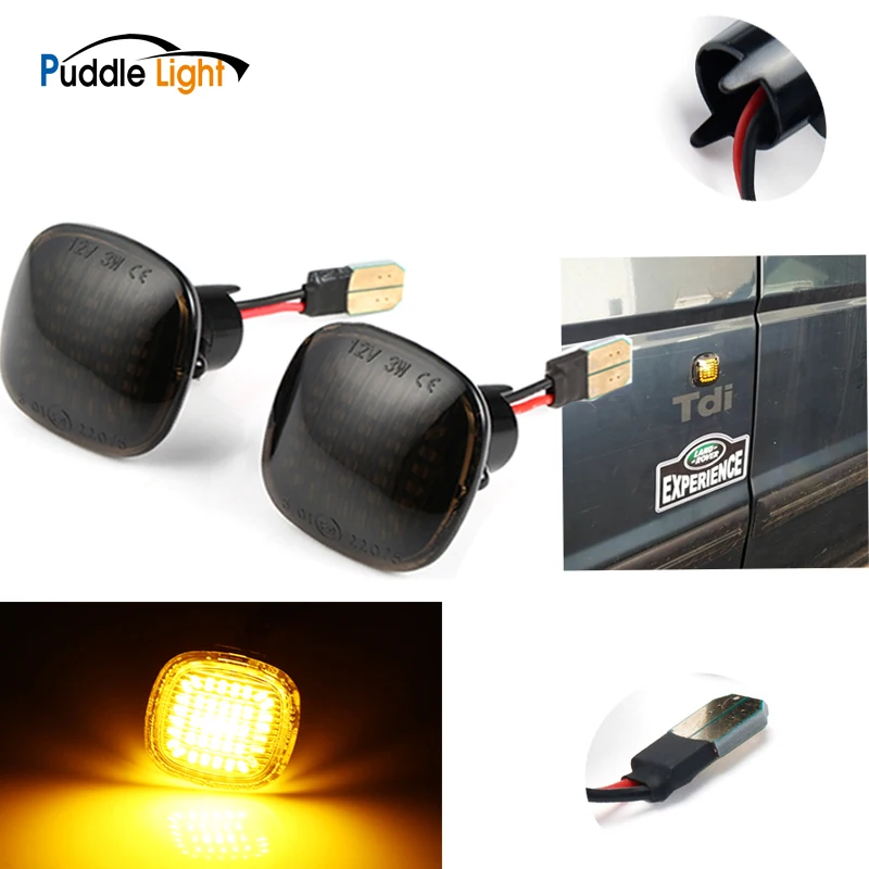 2x Renault Scenic MK1 4-LED Side Repeater Indicator Turn Signal Light Lamp Bulbs
