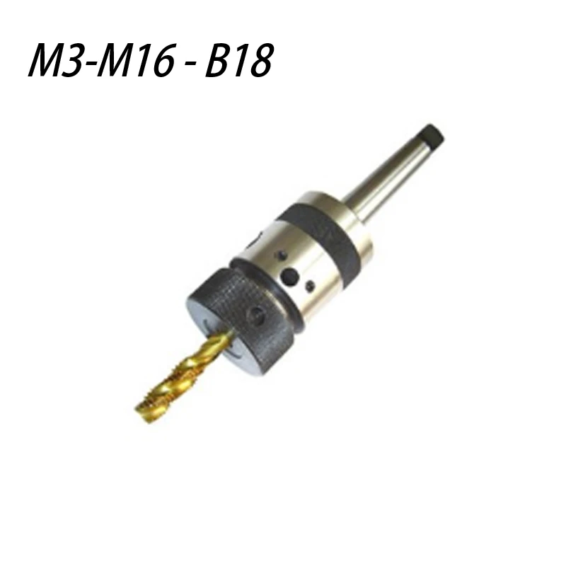 Резьбовой патрон для резьбы M3-M16-B18 с MT2 Конусным хвостовиком морзе