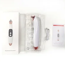 Электронный ЖК-дисплей прибор для вакуумной чистки лица вакуумный очиститель пор 3 режима 6 присосок MPwell