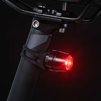 

Aluminum Alloy Bike Taillight 2 Modes USB Rechareable IP44 Waterproof Warning LED Night Bike Light Outdoor Cycling Lamp Lantern