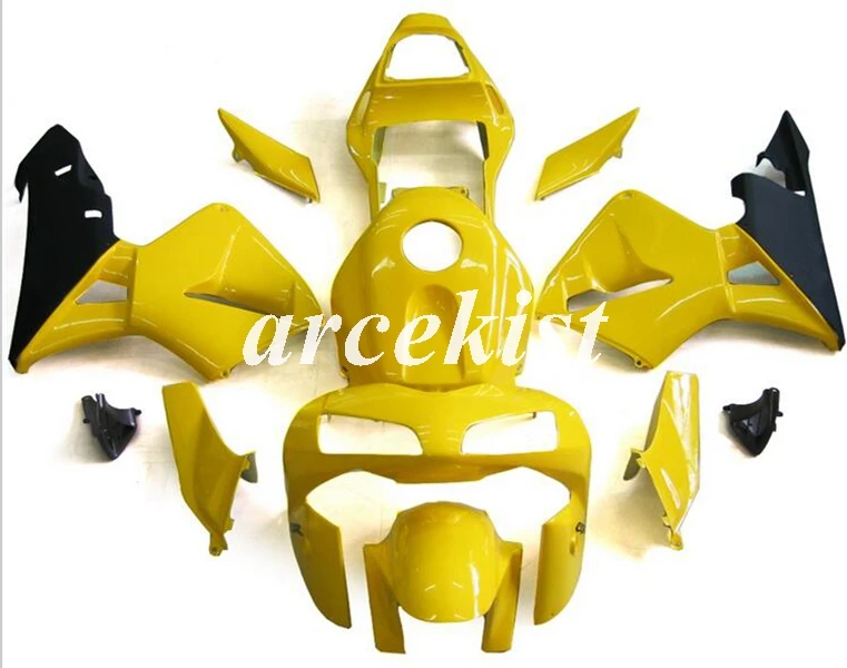 

Injection Mold New ABS Motorcycle Fairings kit Fit for CBR600RR F5 2003 2004 03 04 Bodywork set yellow black