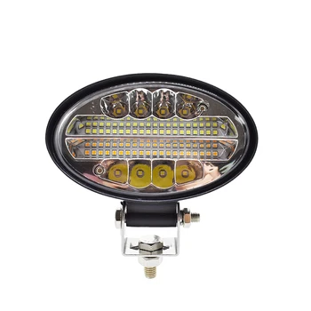 

ECAHAYAKU 1pcs 5.5 inch Oval Shape LED Work Light 12V 144W Combo Beam IP67 for Off-road SUV Jeep Tank Trucks Car LED Lamp/Light