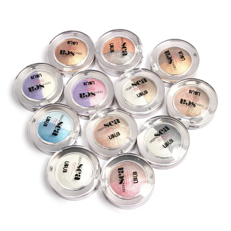 

Symphony Pearlescent Eyeshadow Bicolor Brightening Baking Baking Eyeshadow Palette