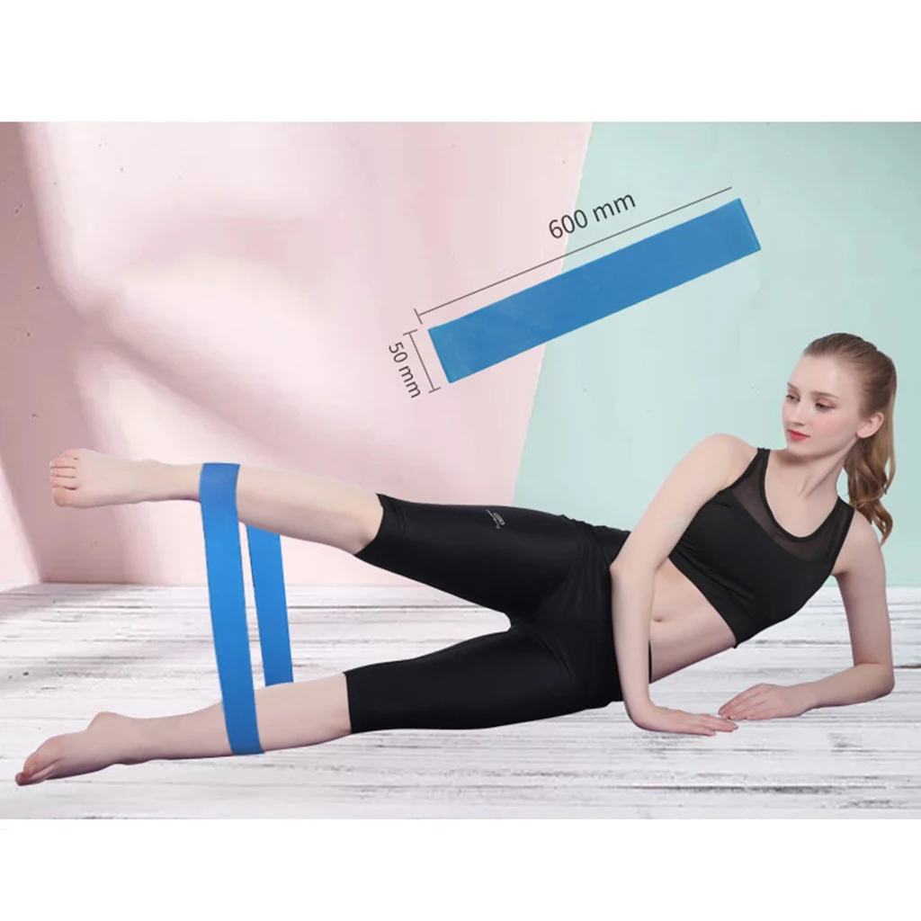 Resistance Band Exercises Bands Hips Circles Gym Fitness Pilates Latex Yoga Pull Up Resistance Exercise Loop Bands For Women Men