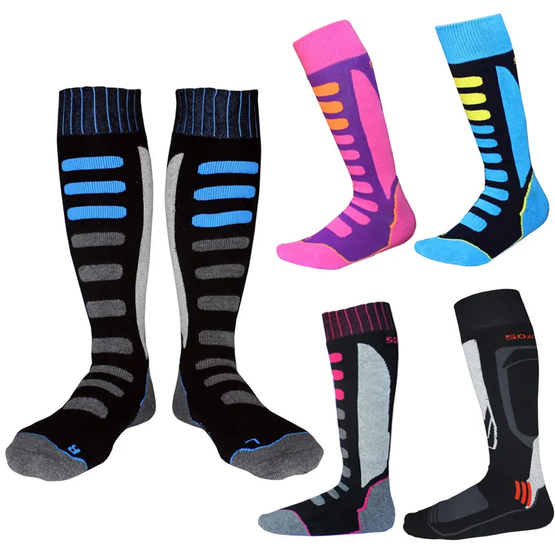 

Men Women Skiing Socks Winter Outdoor Sport Snowboarding Hiking Ski Socks Warm Thicker Cotton Thermosocks