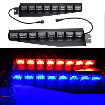

VGETTING Car 48 LED Sunshade Flashing Light Chuck Warning Light Strobe Light Highlight Shovel Light Road Light Multi-mode