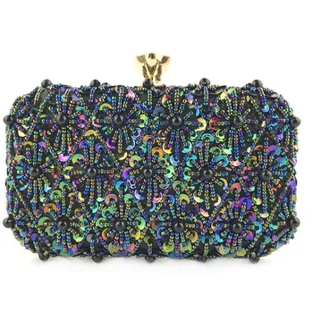 

Beaded Clutches Women's Party Wallet Bridal Tote Women's Evening Bag Women's Crossbody Shoulder Bag