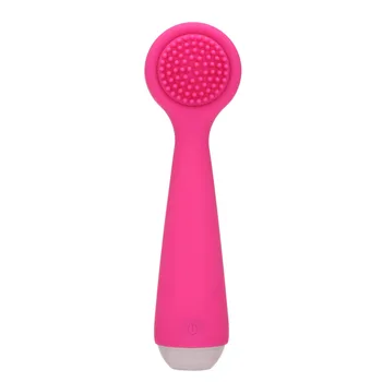 

Electric Face Cleansing Brush Silicone Facial Waterproof Massage Brush Handheld Facial Washing Device Cleaner Eye Massager Brush