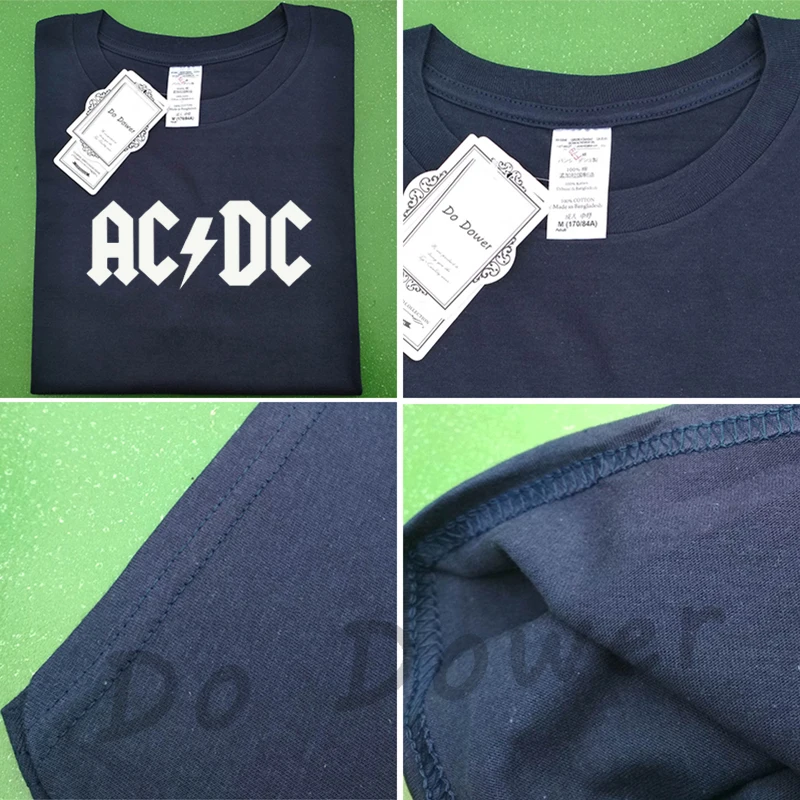 Новинка, Camisetas AC/DC Band Rock, Мужская футболка с графическим принтом Acdc, Повседневная футболка с круглым вырезом, хип-хоп, короткий рукав, хлопковый топ