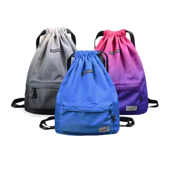 

Waterproof Unisex Large Capacity Drawstring Bag Backpack for Gym Shopping Sport Travel Swiming Draw Mochila Feminina