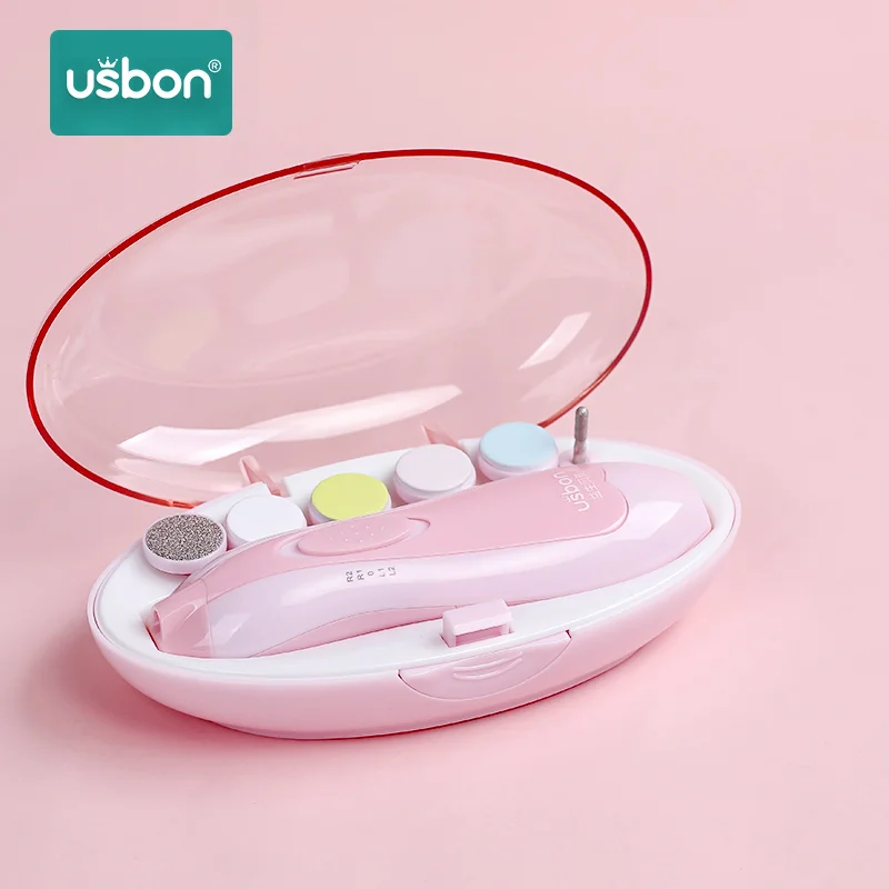 Usbon Bebe Soins Des Ongles Sur Electrique Tondeuse Coupe Ongles Manucure Pedicure Clipper Cutter Ciseaux Enfants Infantile Ongles Mignon Aliexpress