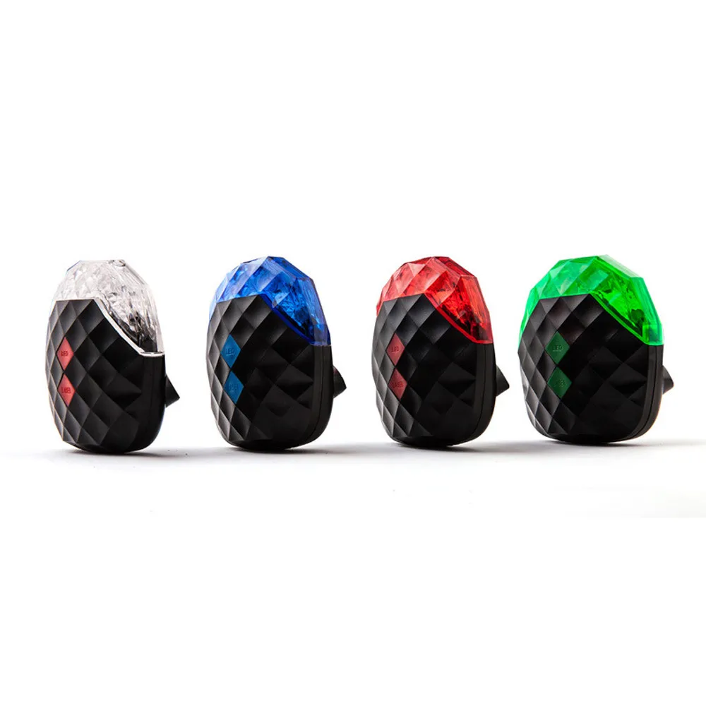 

5 LED Cycling Bicycle Bike Rear Tail Safety Warning Flashing Lamp Light Cycling With Battery Bicycle Accessories Bike Lamp 9.5