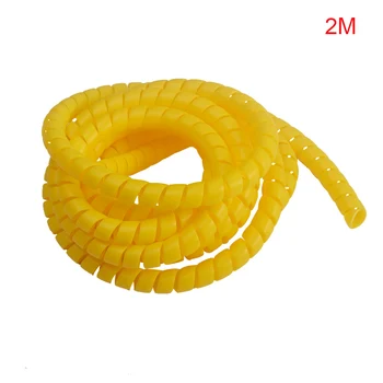 

8mm Cable Tube Pipe Protection Line Spiral Winding Organizer Anti-break Wire Cover
