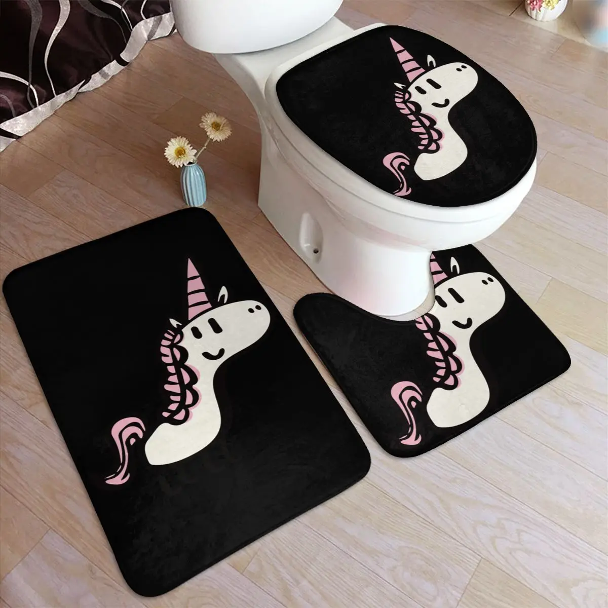 Очаровательная домашняя I Poop Волшебная противоскользящая прокладка для ванной