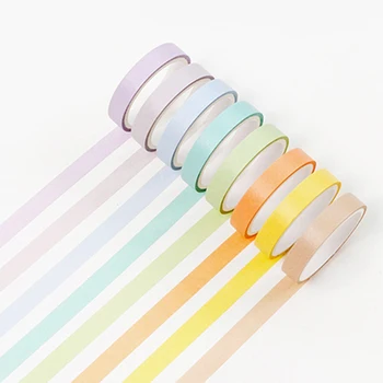 

12 Rolls paper Washi Tape Adhesive Tape DIY Scrapbooking Label Masking Tape Decoration Diary School Office Supplies Stationery