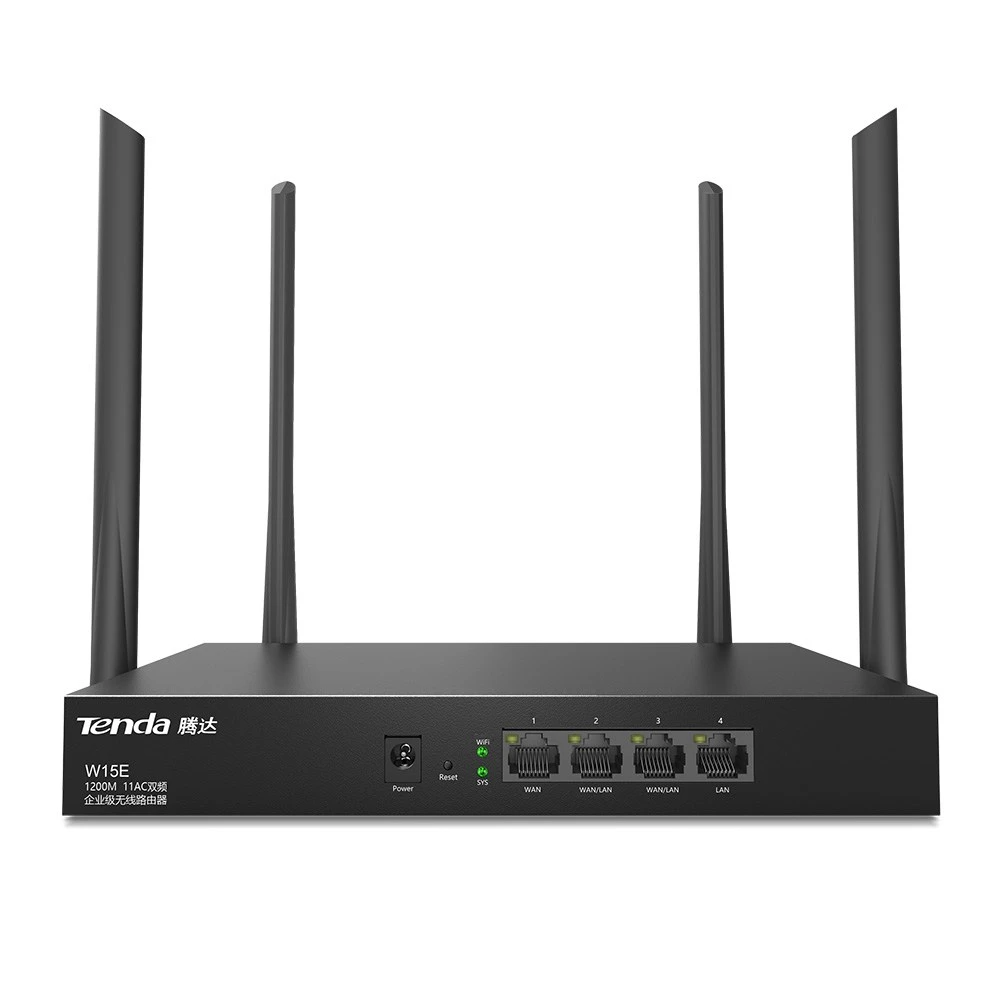 good wifi amplifier Router Wifi Tenda 5G Lều Wi-fi Router W15E Doanh Nghiệp Không Dây WiFi Router 2.4G/Wifi 5GHz repeater Qualcomm Cao Chipset home router signal booster