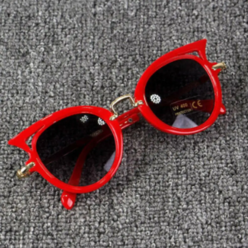 UV 400 гибкие Модные Детские поляризованные солнцезащитные очки для защиты от солнца пляжная одежда - Цвет: Красный