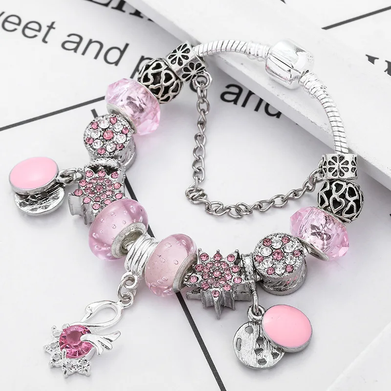 pink bracelet pandora