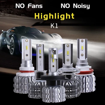 

HAOSJ X3 Series 50W H4 LED Car Headlight Bulbs 6000lm H7 Auto Headlamp H11 LED Car Bulb 12V 3000K/6500K/8000K 9005/HB3 9006/HB4