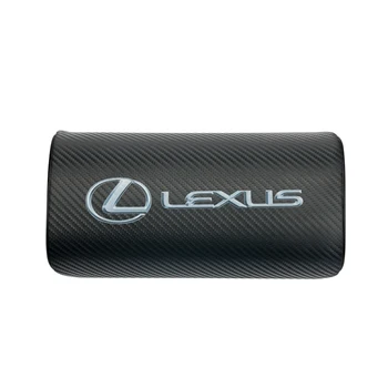 

New Arrival car neck pillows both side pu leather single headrest for Lexus RX300 RX450 IS200 IS250 IS300 GS300 Accessories