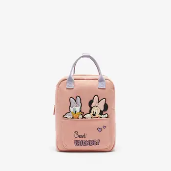 New Disney Minnie Mouse Children's bag Cartoons Children's backpack Mickey Mouse Pattern Backpack School Bag for Boys Girl 4