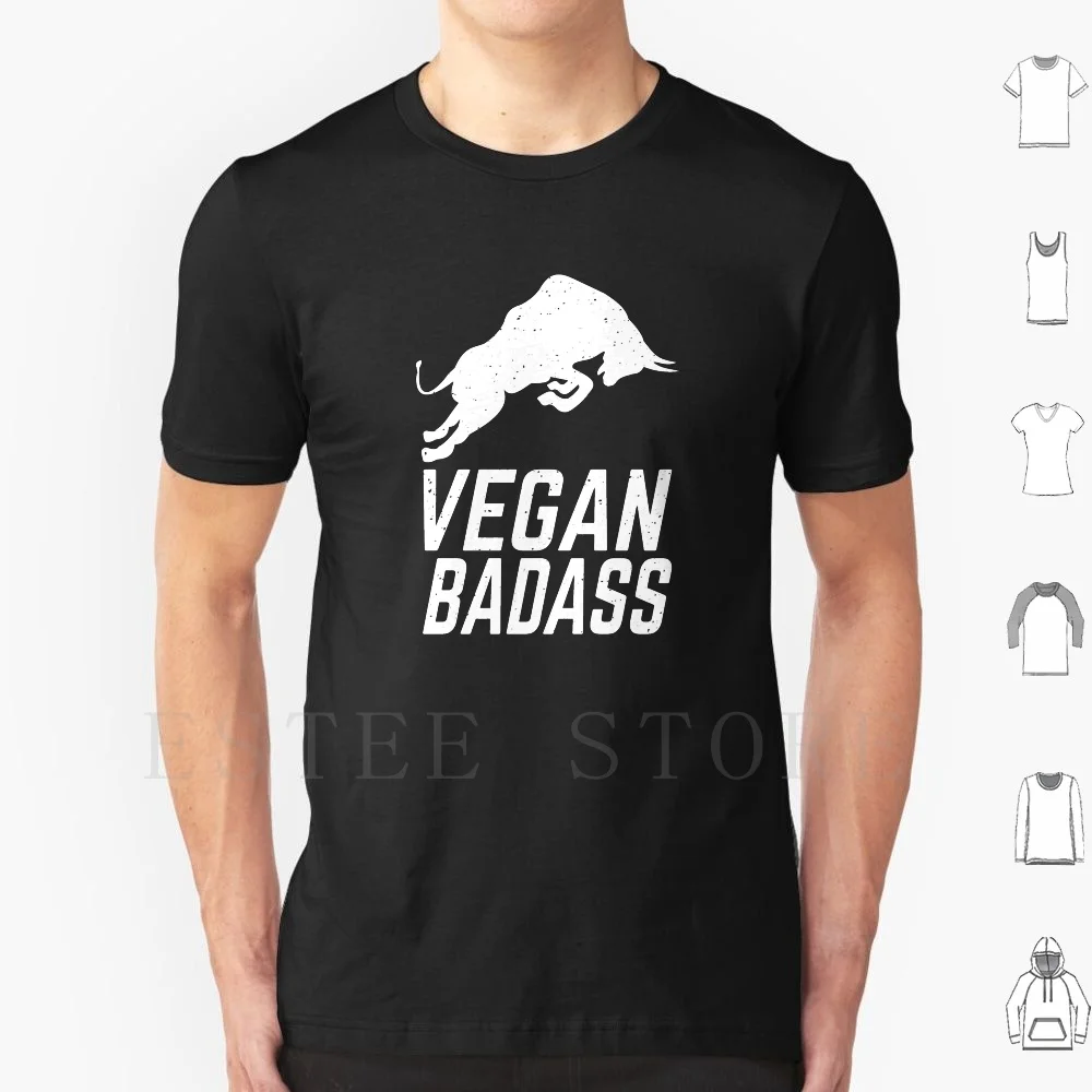 Ox-Vegan Tazzle T Shirt Print Cotton Vegan Vegan Baught Plant Based Taught Bull Bullock Taughul Herbivore Pianta Erbivora