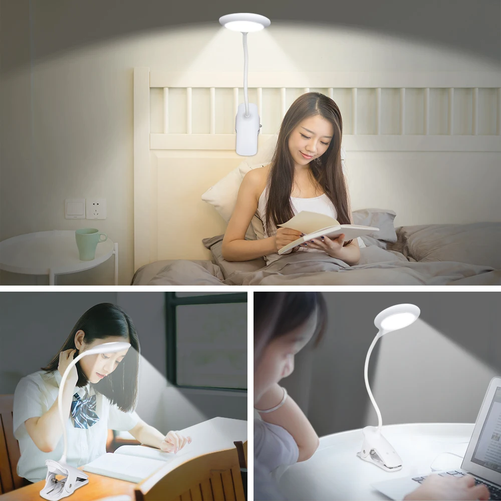 

Desk Reading Light Foldable Rotatable Touch Switch LED Table Lamp Night Lamp Table Lamp for Children Kids Reading LED Lamp