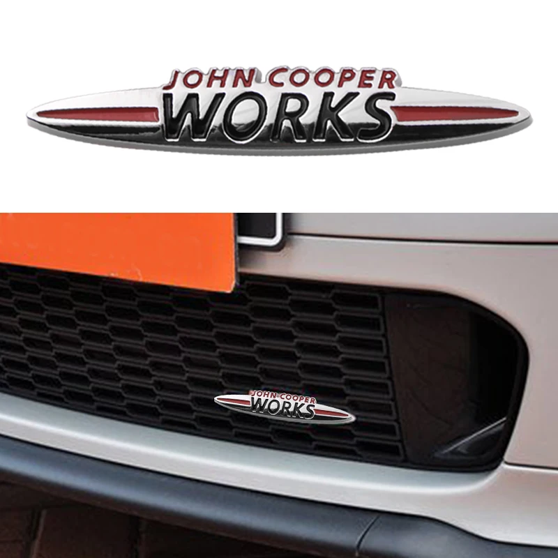 

1pcs 3D Decoration Sticker Modification Accessories for BMWs MINI Coopers S John Coopers Works R50 R52 R53 R55 R56 R60 F54 F56
