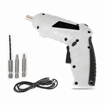 

Multifunctional Cordless Electric Drill Power Tools 3.6-12V Electric Screwdriver Lithium Battery Rechargeable Drill Screwdriver