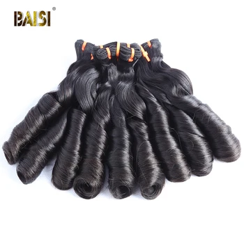 

BAISI Hair Indian Spring curl 100% Human Hair Free Shipping