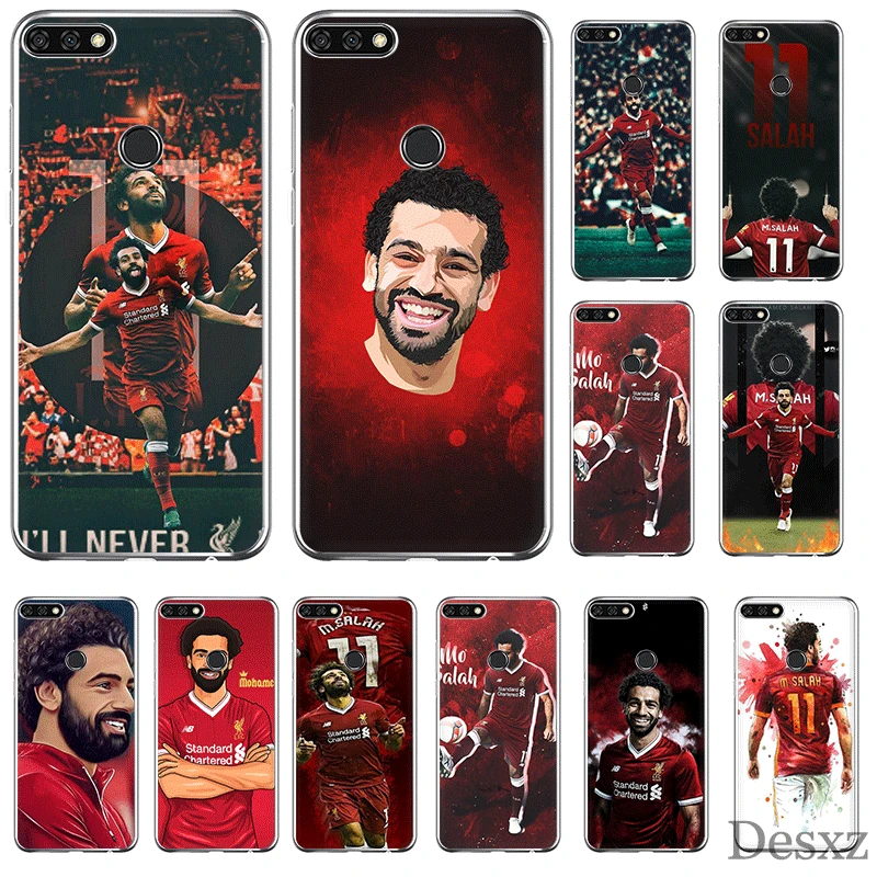 

Mobile Phone Case TPU for Huawei P30 P20 P10 P8 P9 Lite Pro P Smart Z Plus Cover Football Player Mohamed
