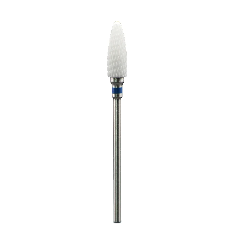 Nail Drill Bit Nail Drill Bits Ceramic Milling Cutters Electric Drill Nail Drill Bit For Removel Gel Polish Varnish For Left-handed Person