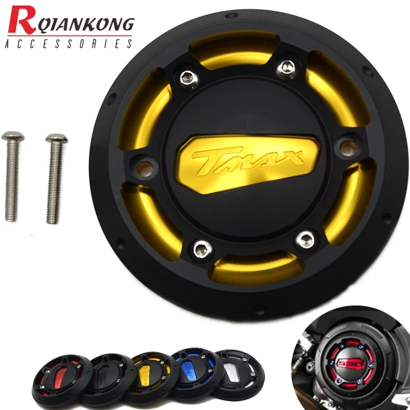 

Motorcycle CNC Aluminum left & right Engine Stator Cover Case Slider Protector For Yamaha T-MAX500 2004-2011 T-max 530 2012-2015